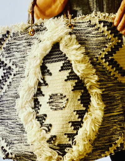 Black and Cream bag