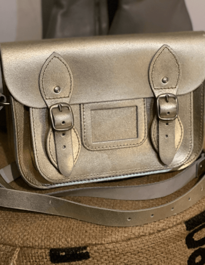 Gold satchel